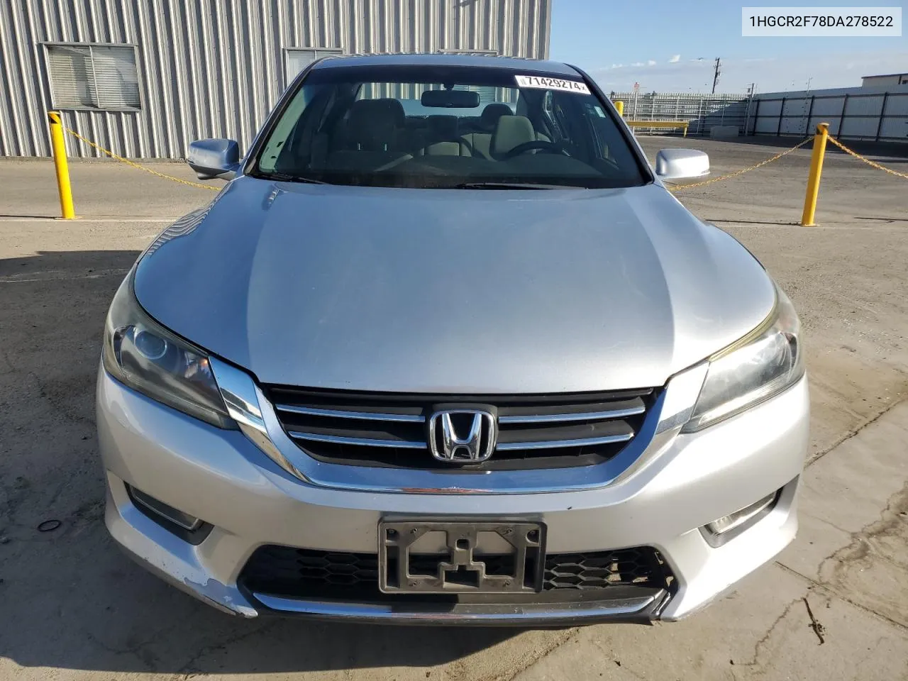 2013 Honda Accord Ex VIN: 1HGCR2F78DA278522 Lot: 71429274