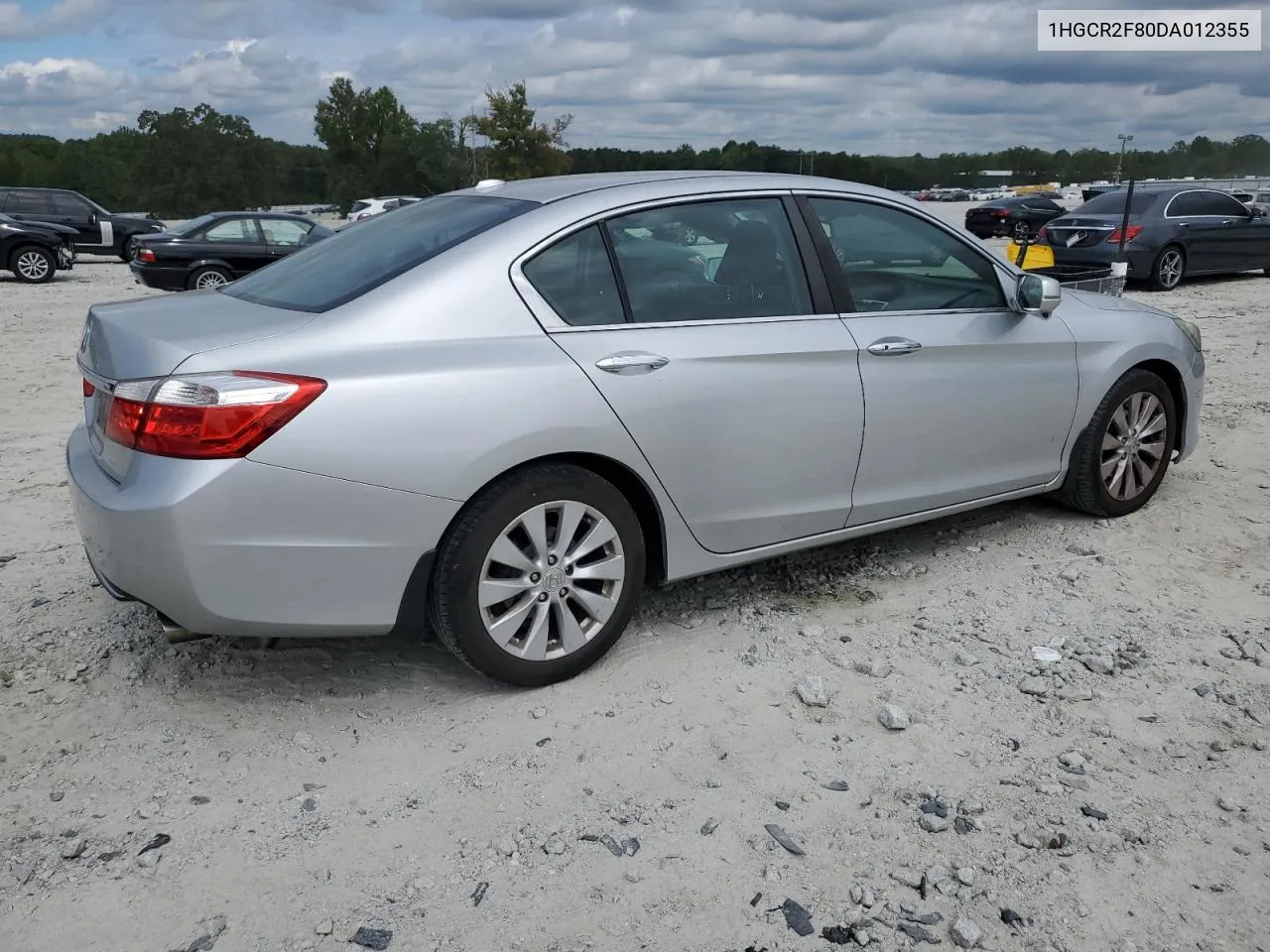 1HGCR2F80DA012355 2013 Honda Accord Exl