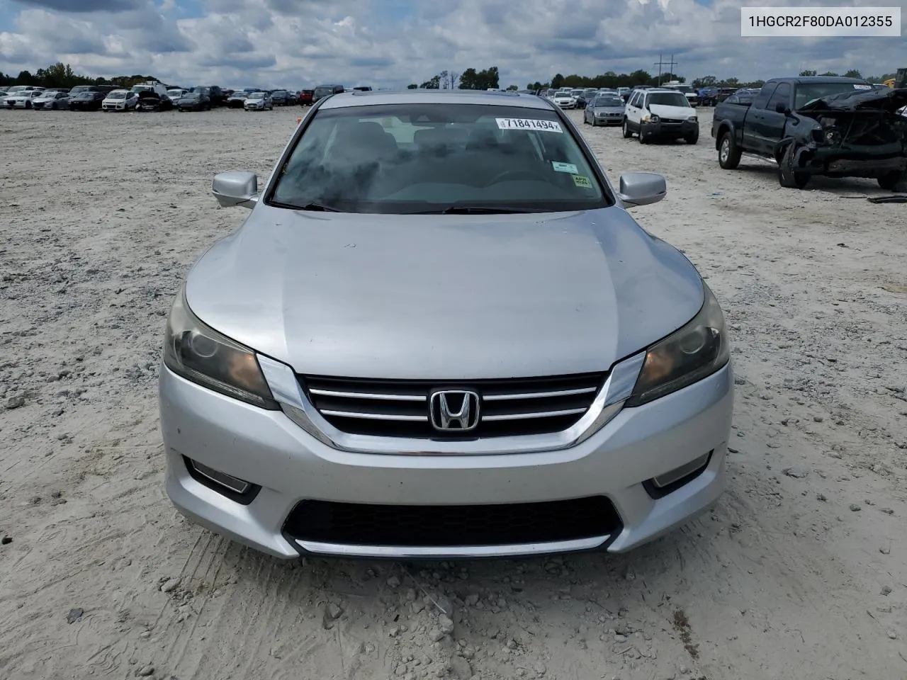 1HGCR2F80DA012355 2013 Honda Accord Exl