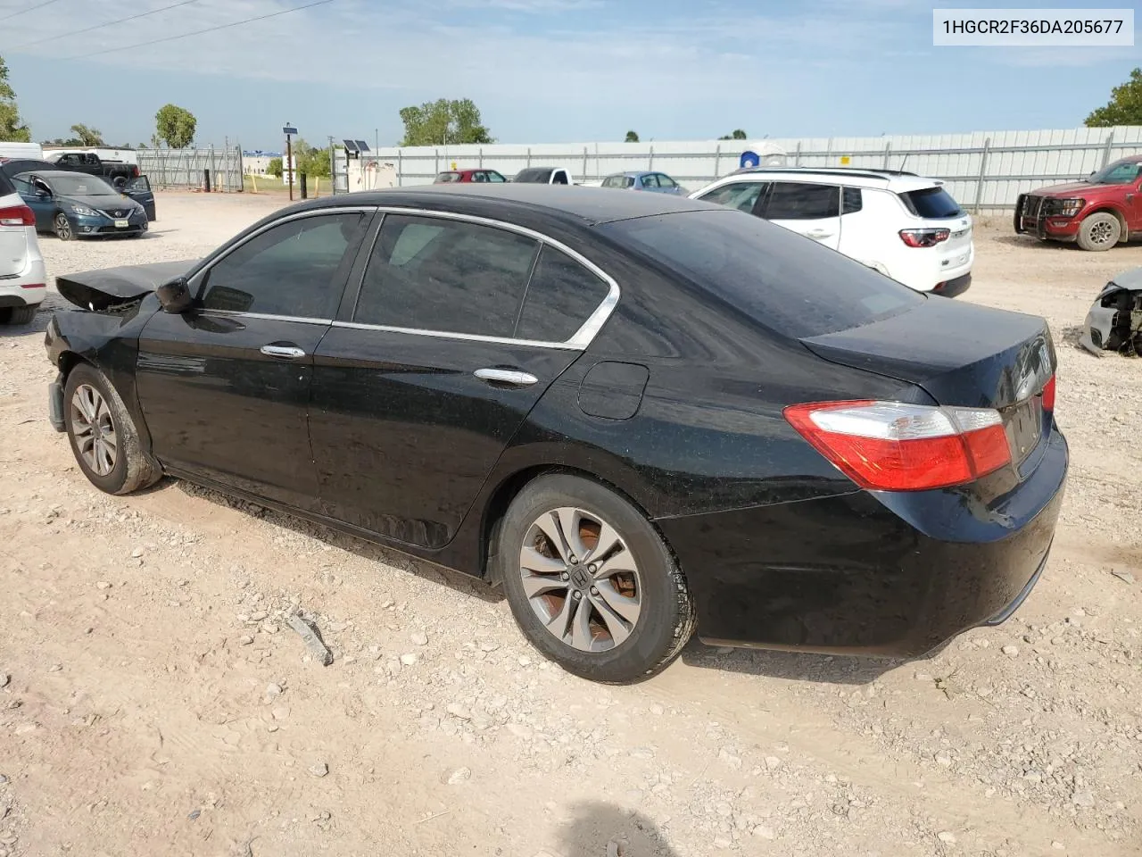 1HGCR2F36DA205677 2013 Honda Accord Lx