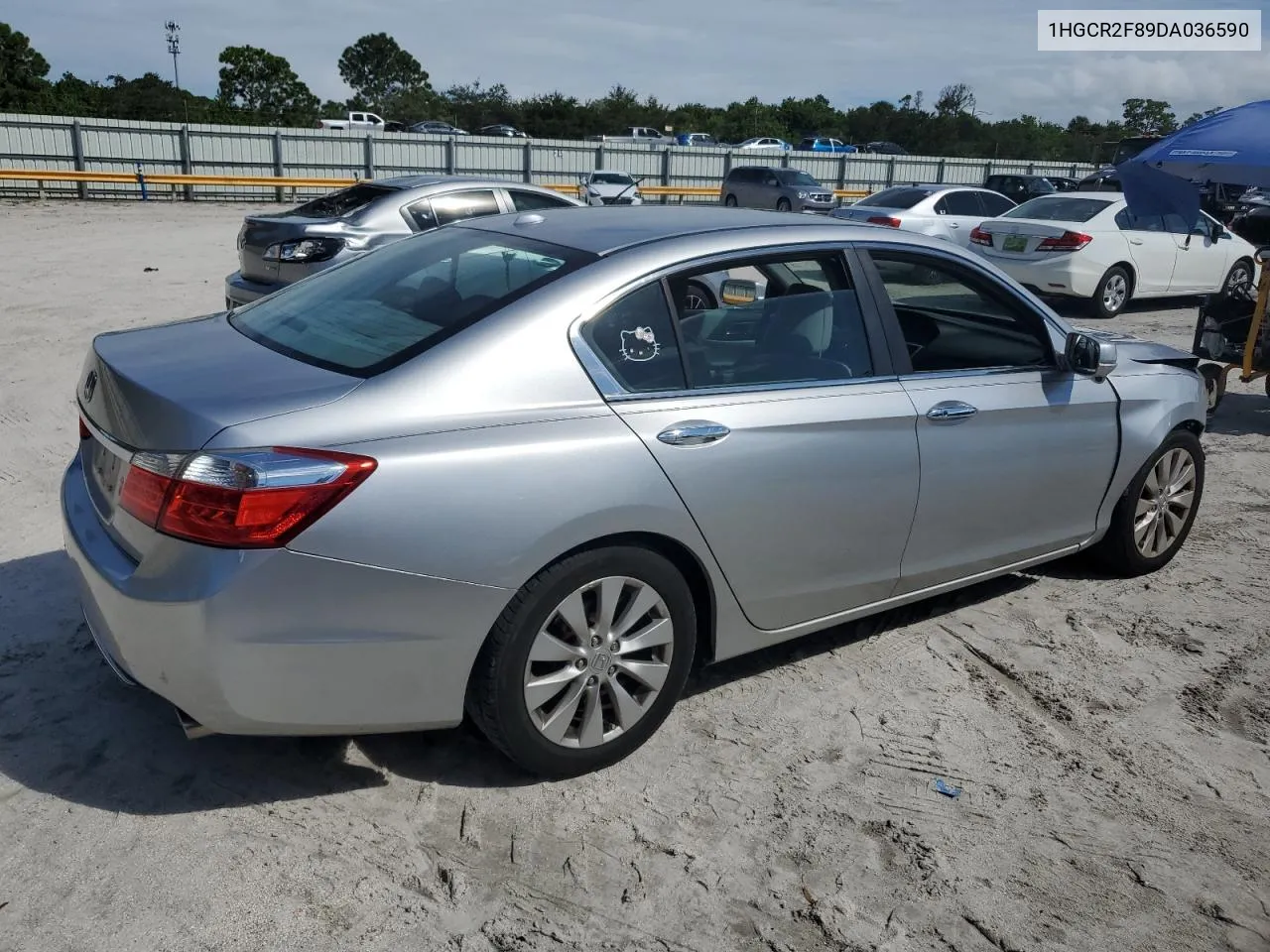 1HGCR2F89DA036590 2013 Honda Accord Exl