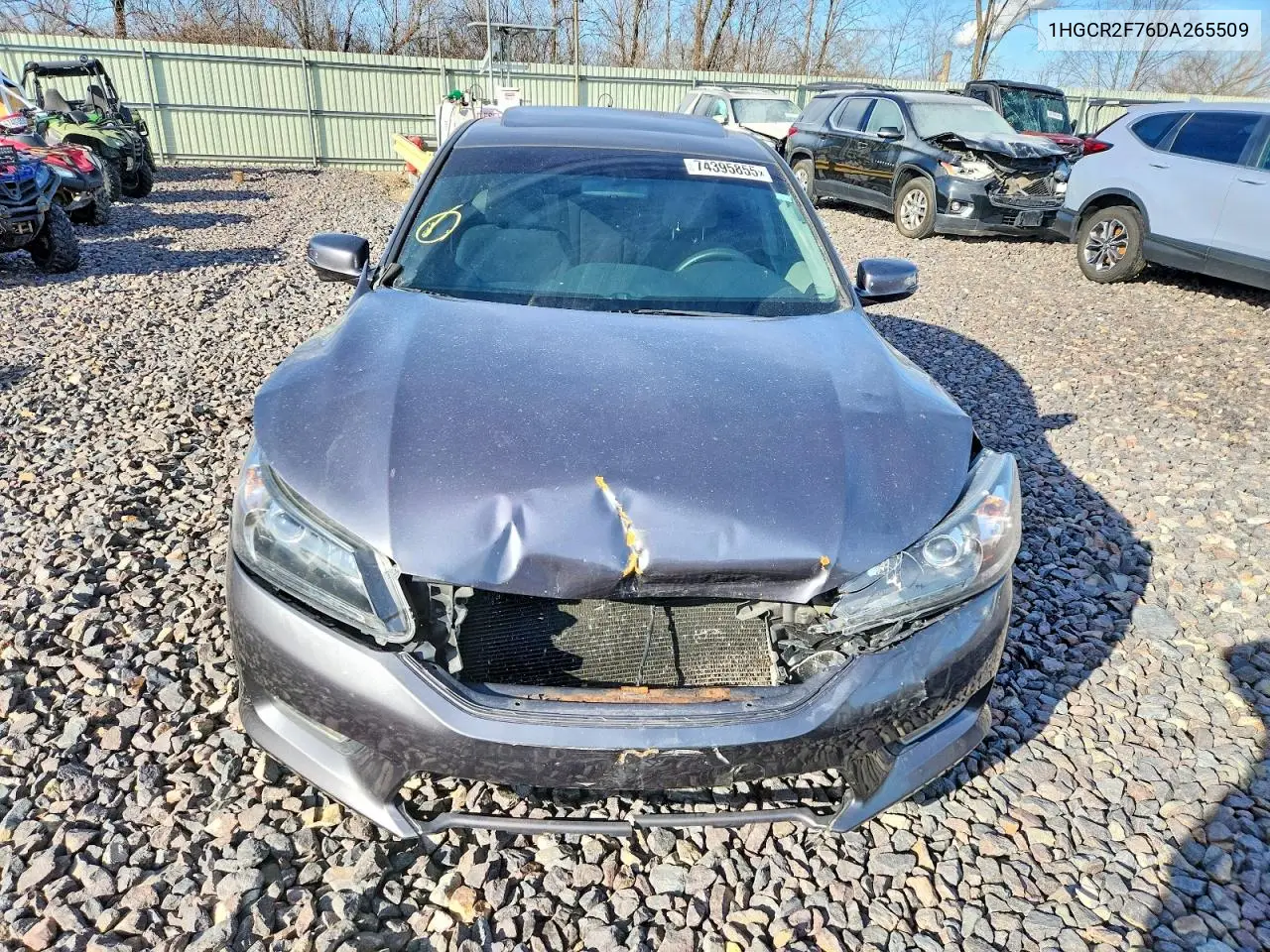 1HGCR2F76DA265509 2013 Honda Accord Ex