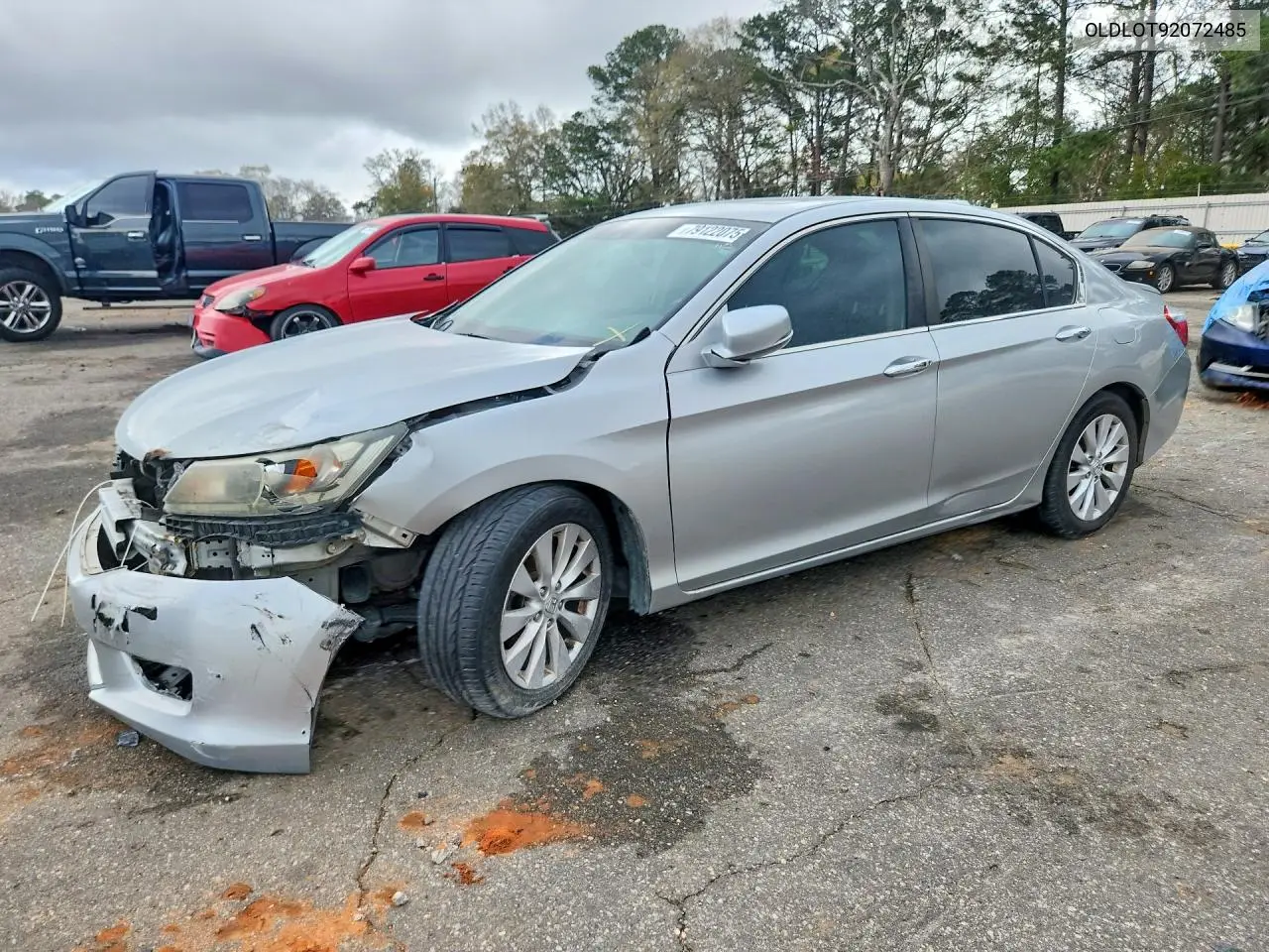 1HGCR2F80DA184532 2013 Honda Accord Exl