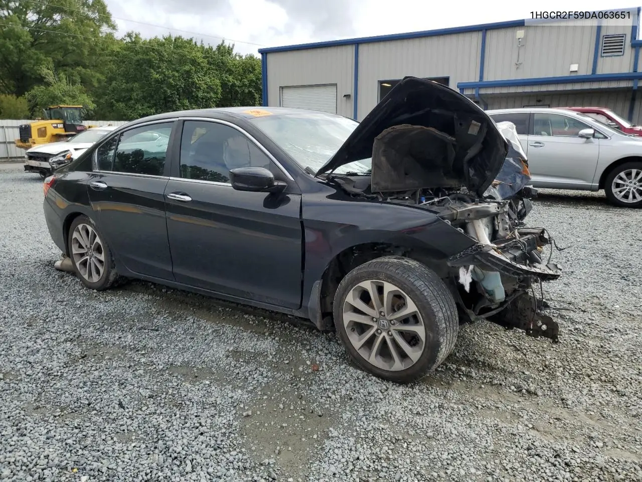 1HGCR2F59DA063651 2013 Honda Accord Sport