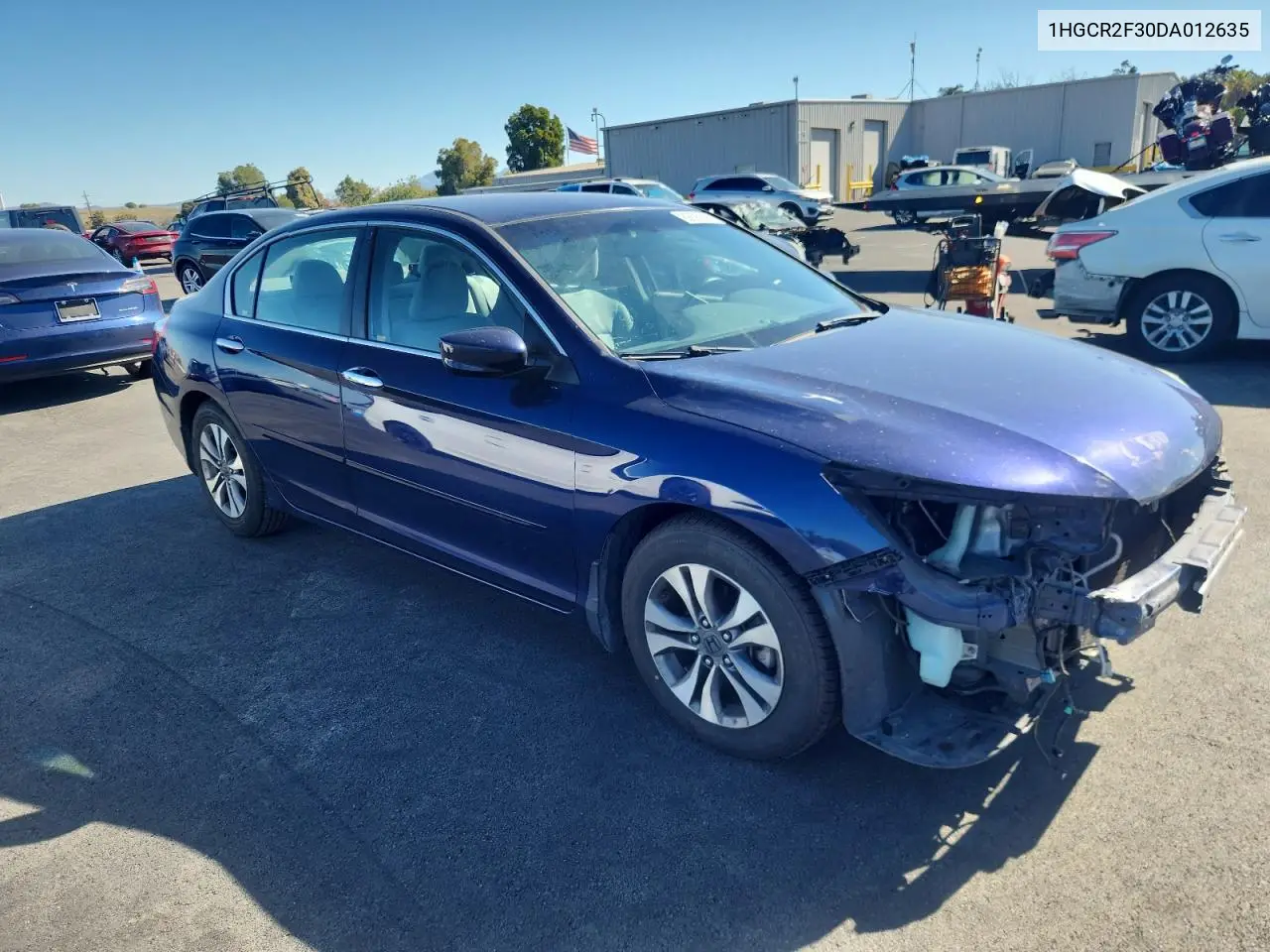 1HGCR2F30DA012635 2013 Honda Accord Lx