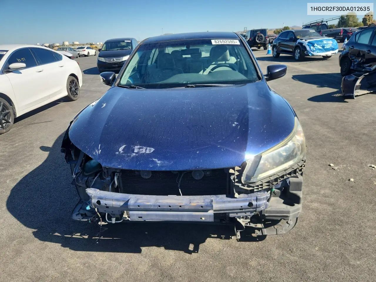1HGCR2F30DA012635 2013 Honda Accord Lx