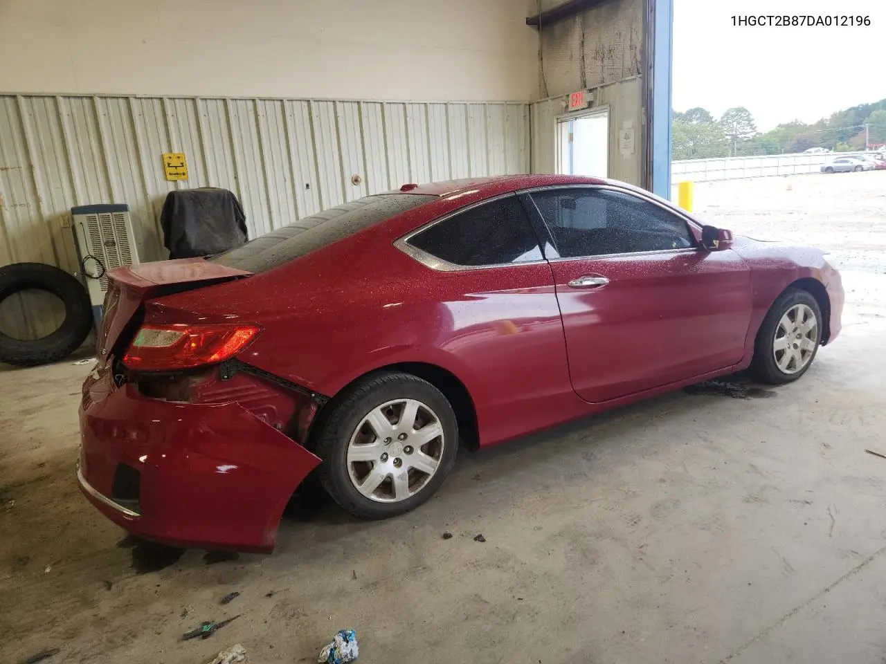 1HGCT2B87DA012196 2013 Honda Accord Exl