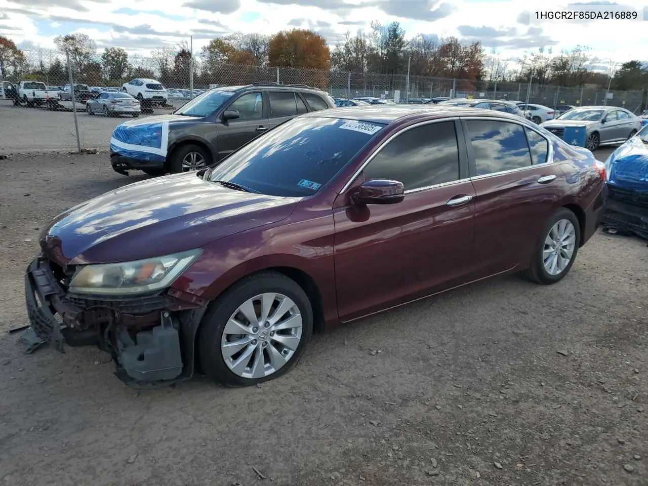 1HGCR2F85DA216889 2013 Honda Accord Exl