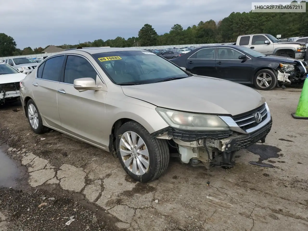 1HGCR2F7XDA067211 2013 Honda Accord Ex