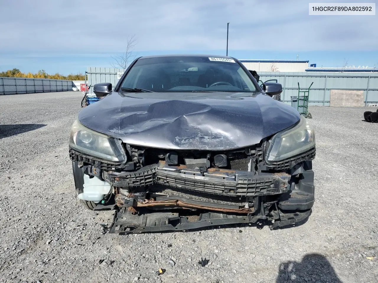 1HGCR2F89DA802592 2013 Honda Accord Exl