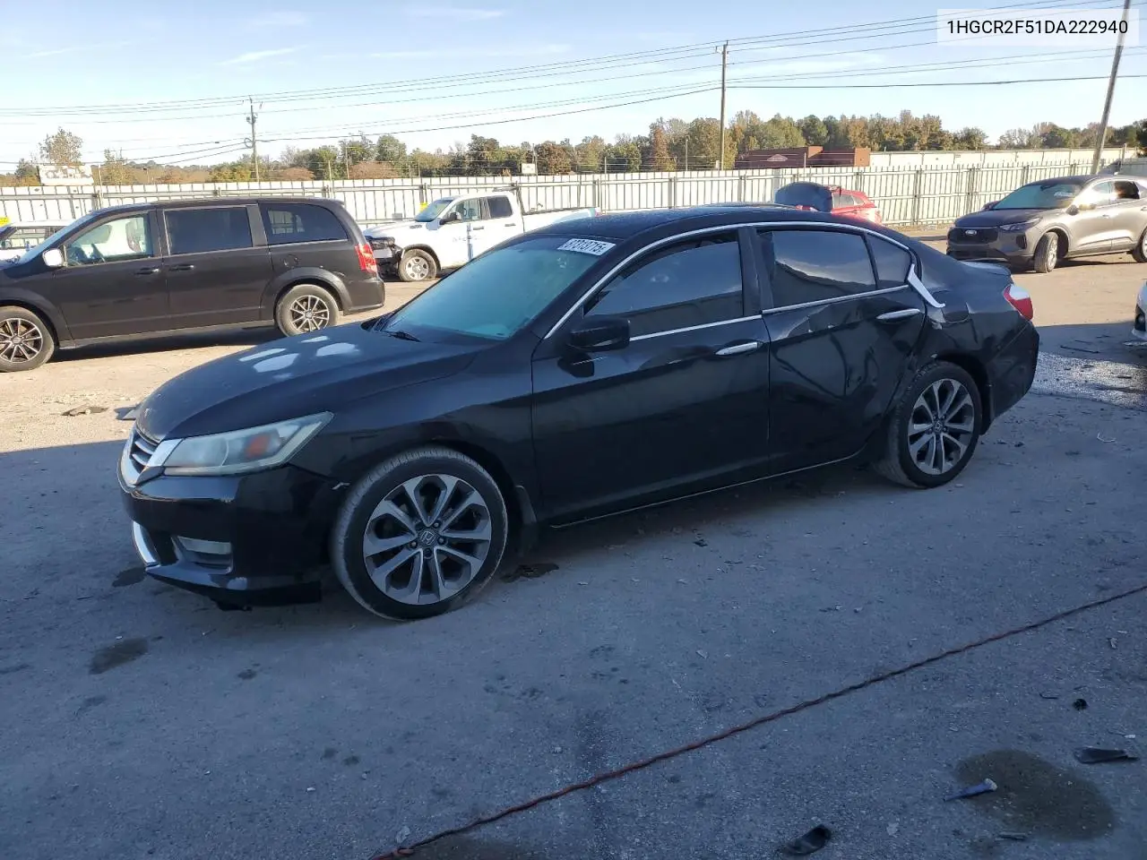1HGCR2F51DA222940 2013 Honda Accord Sport