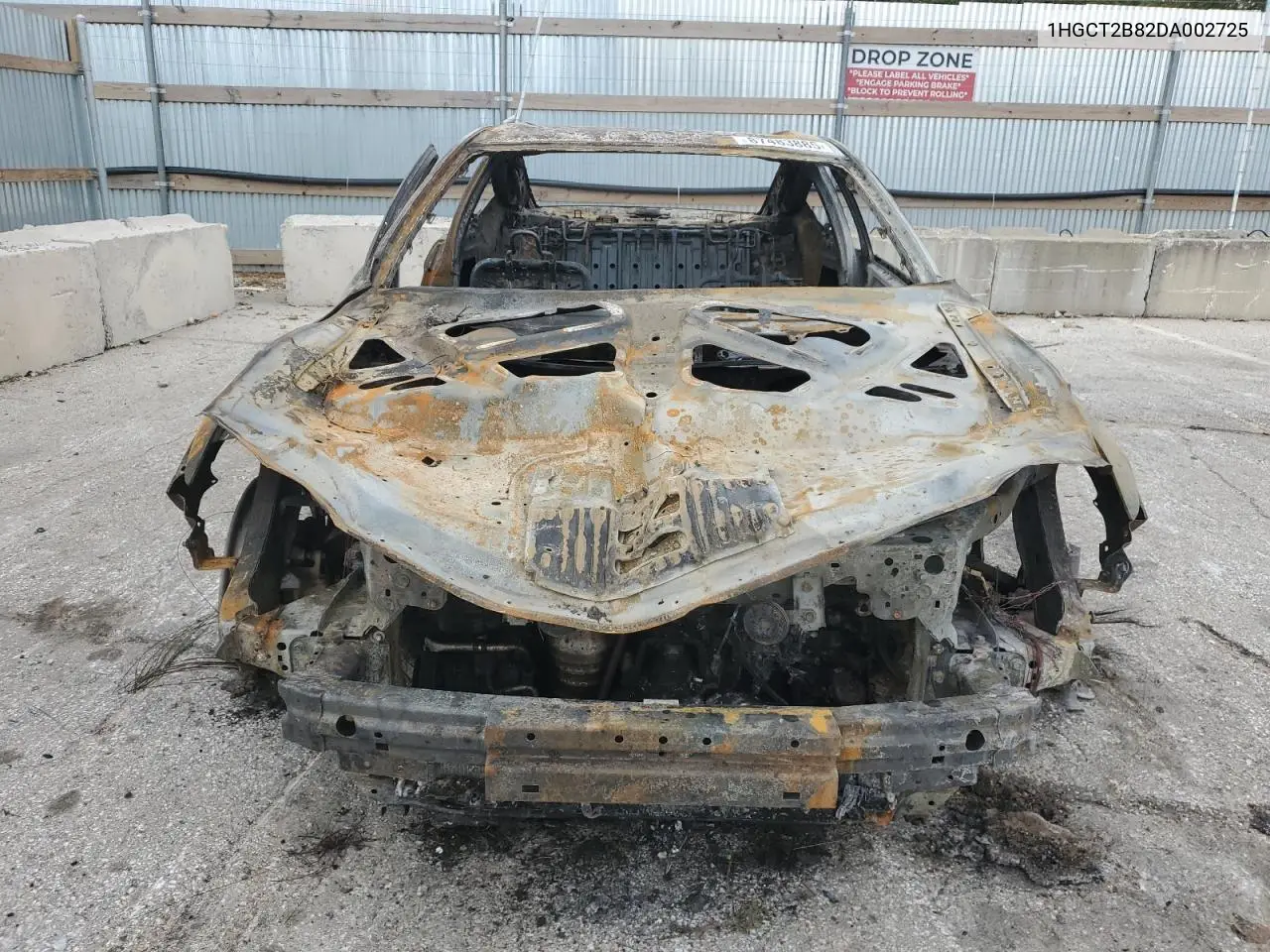 1HGCT2B82DA002725 2013 Honda Accord Exl