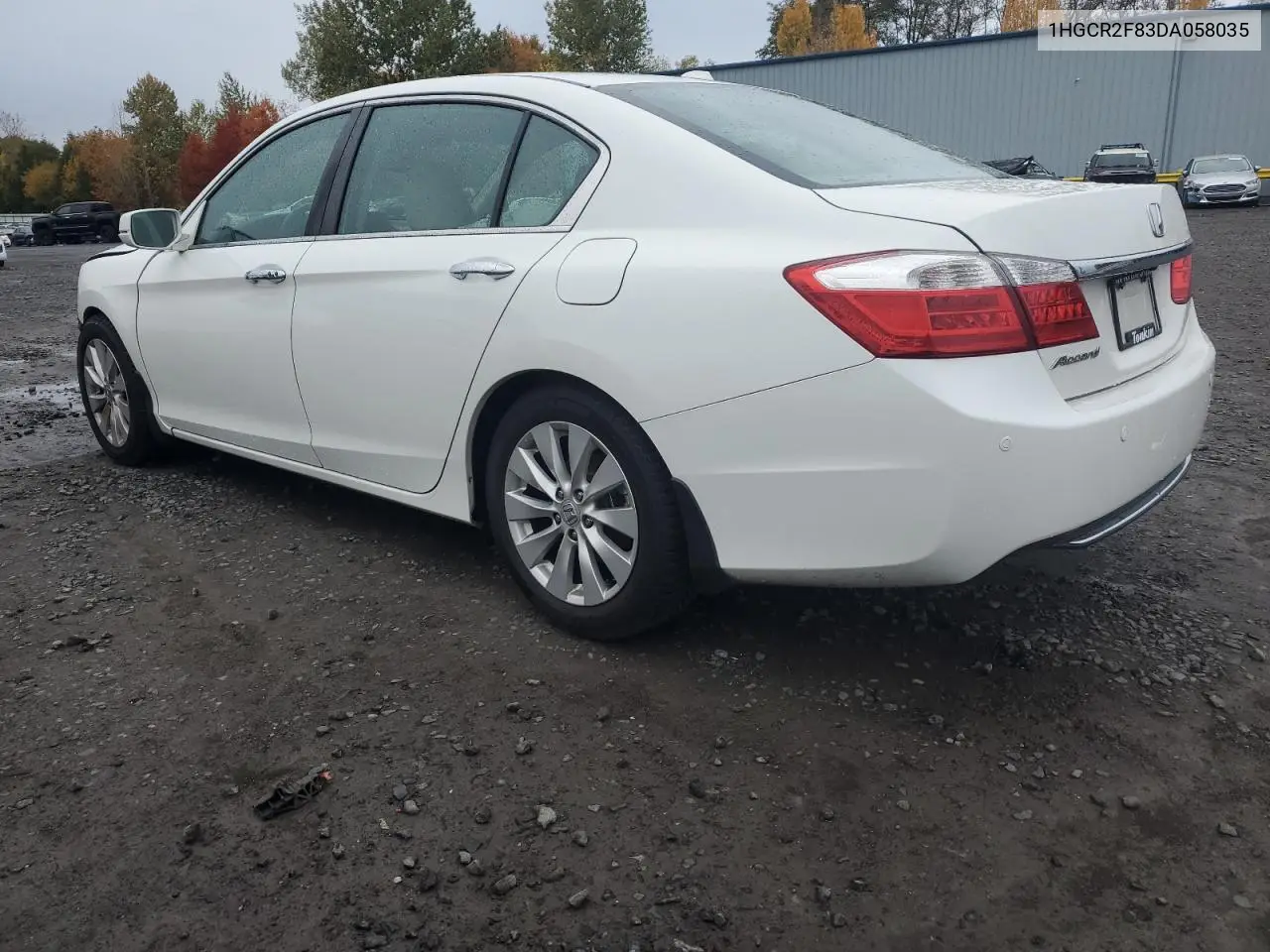 1HGCR2F83DA058035 2013 Honda Accord Exl