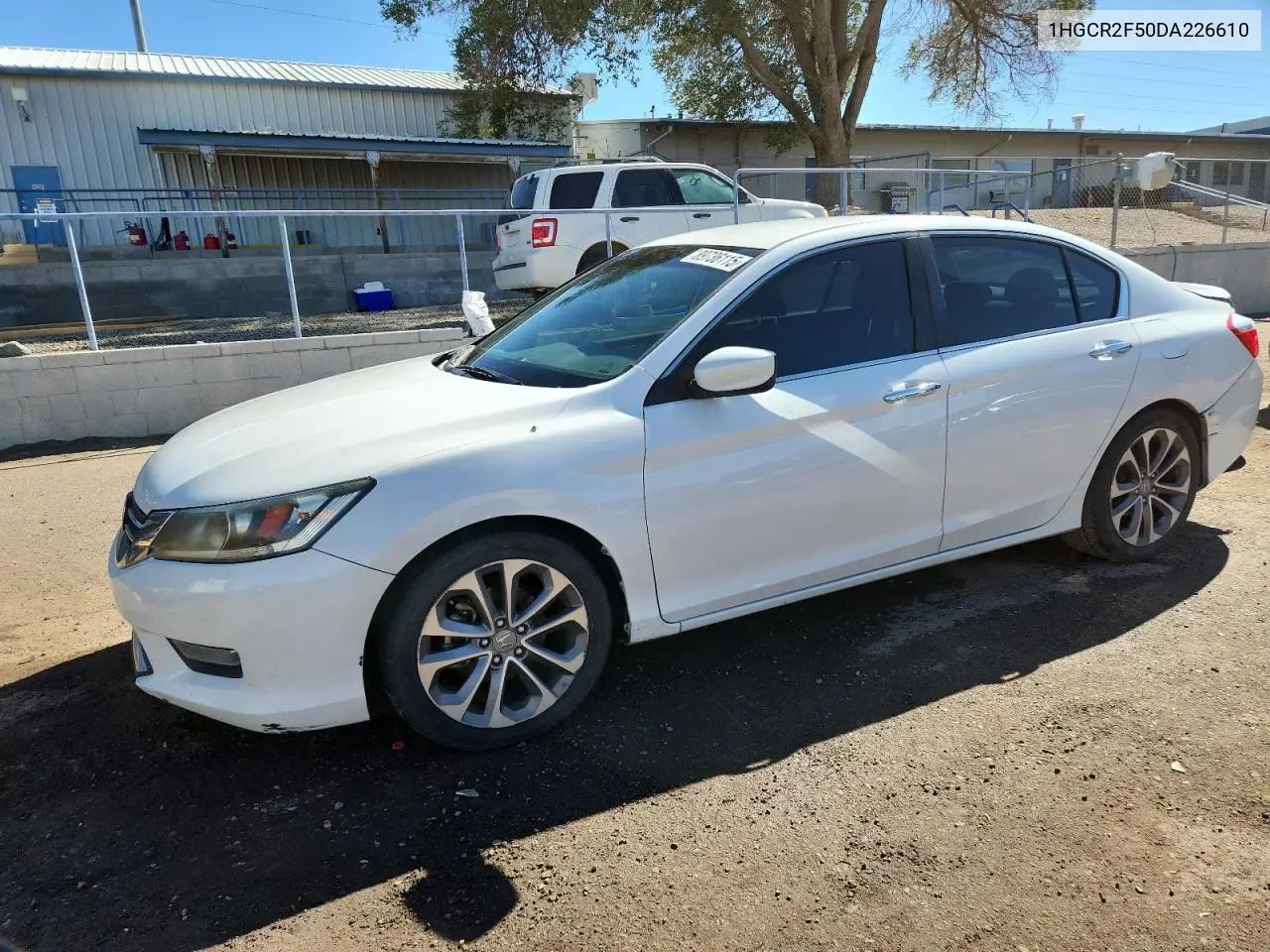 1HGCR2F50DA226610 2013 Honda Accord Sport