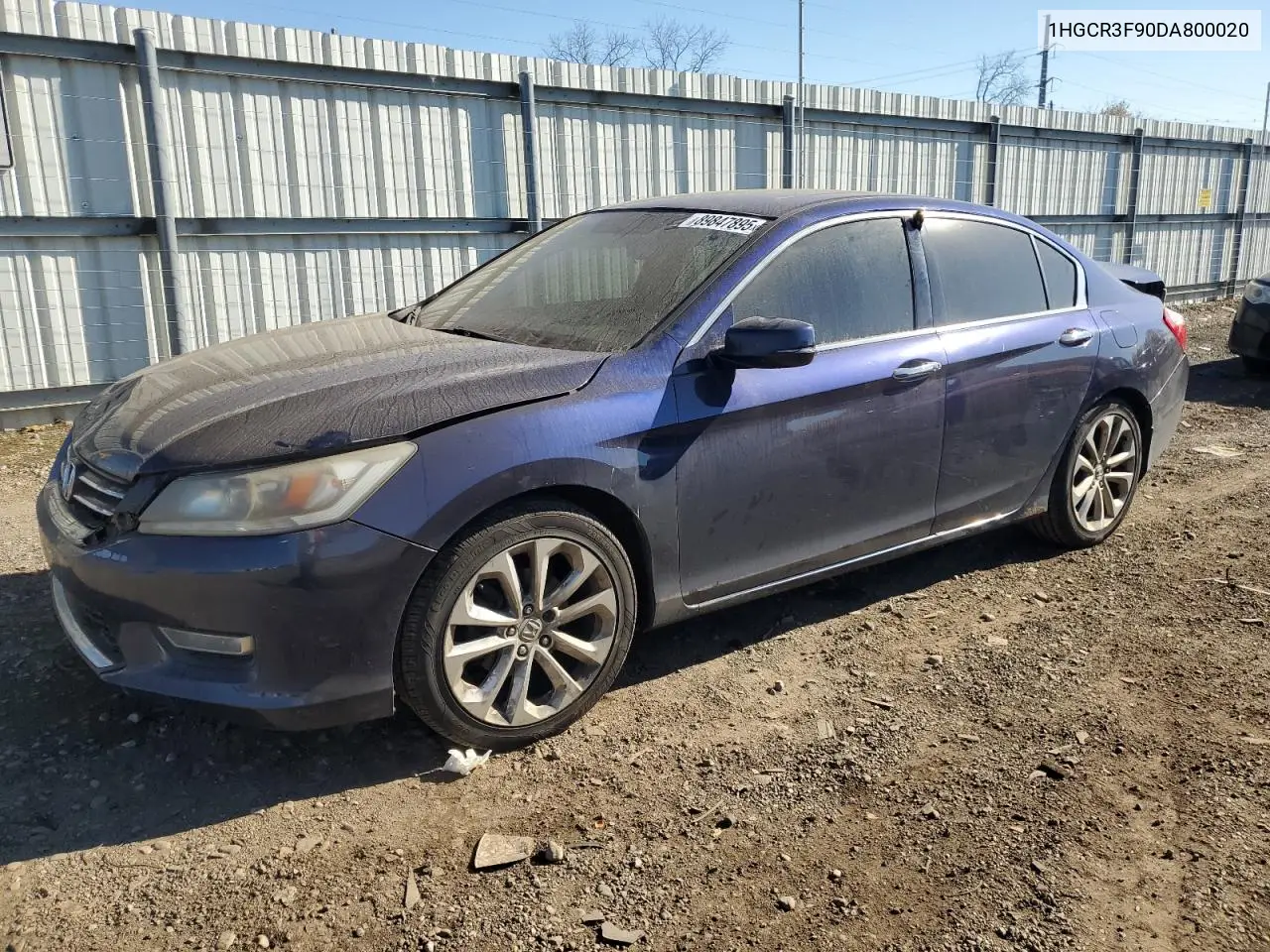 1HGCR3F90DA800020 2013 Honda Accord Touring
