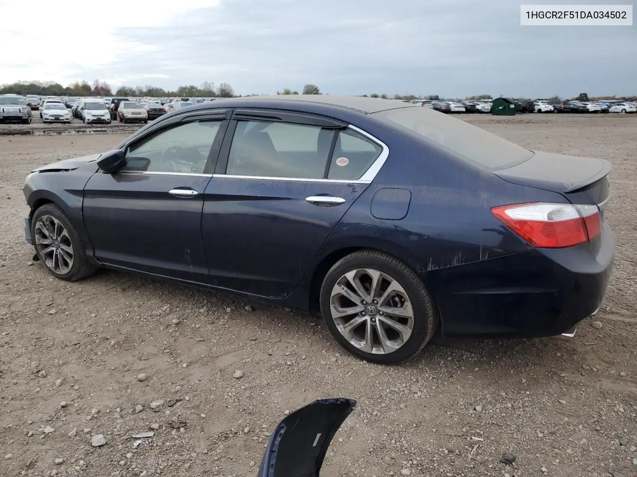 1HGCR2F51DA034502 2013 Honda Accord Sport