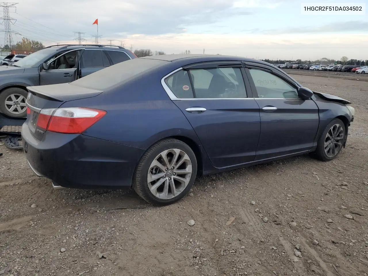 1HGCR2F51DA034502 2013 Honda Accord Sport