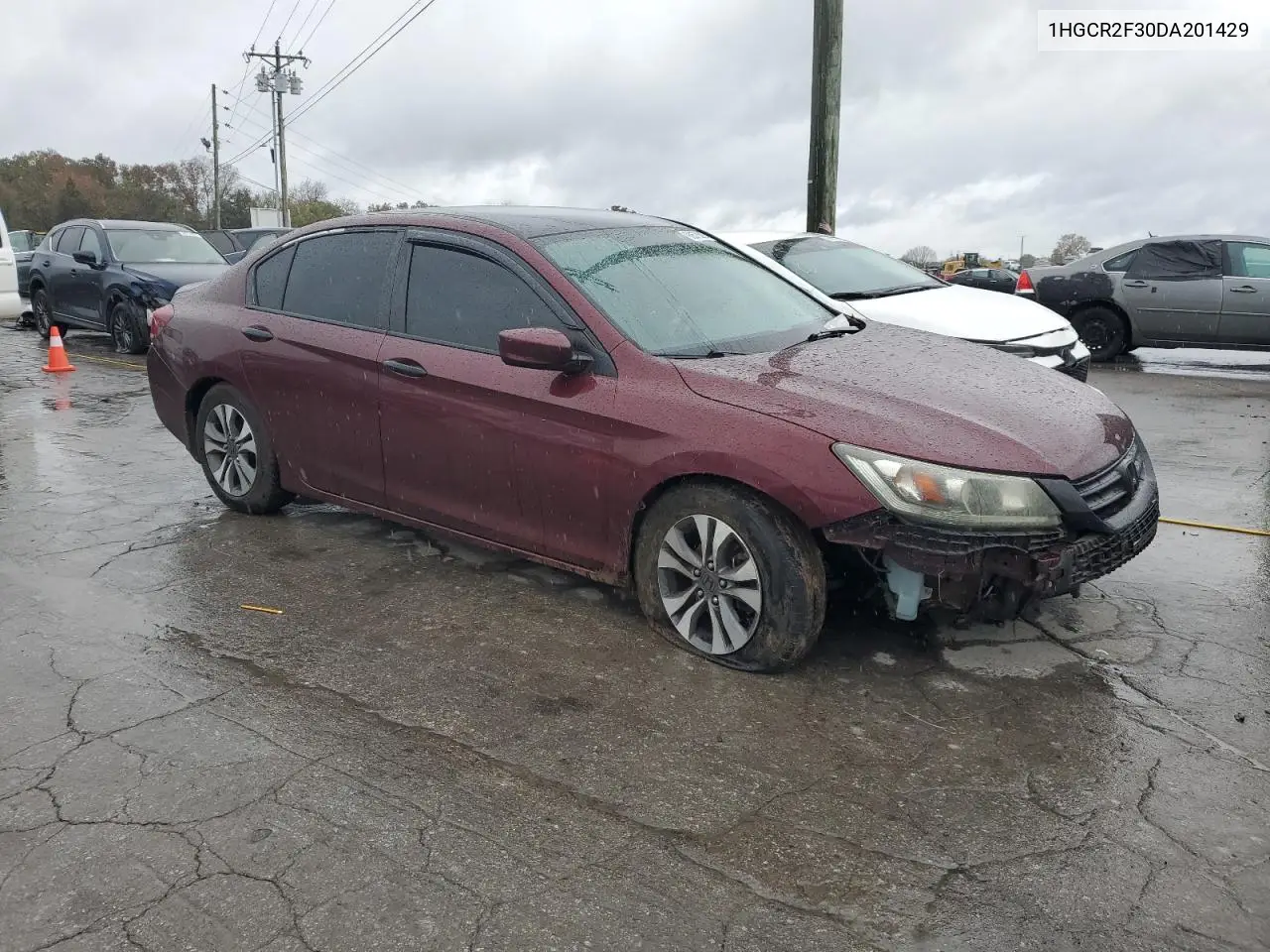 1HGCR2F30DA201429 2013 Honda Accord Lx