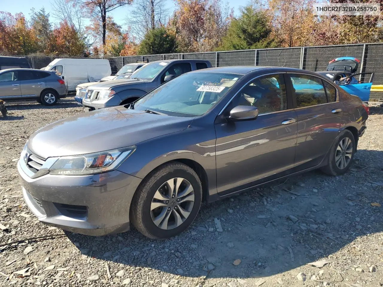 1HGCR2F32DA258750 2013 Honda Accord Lx