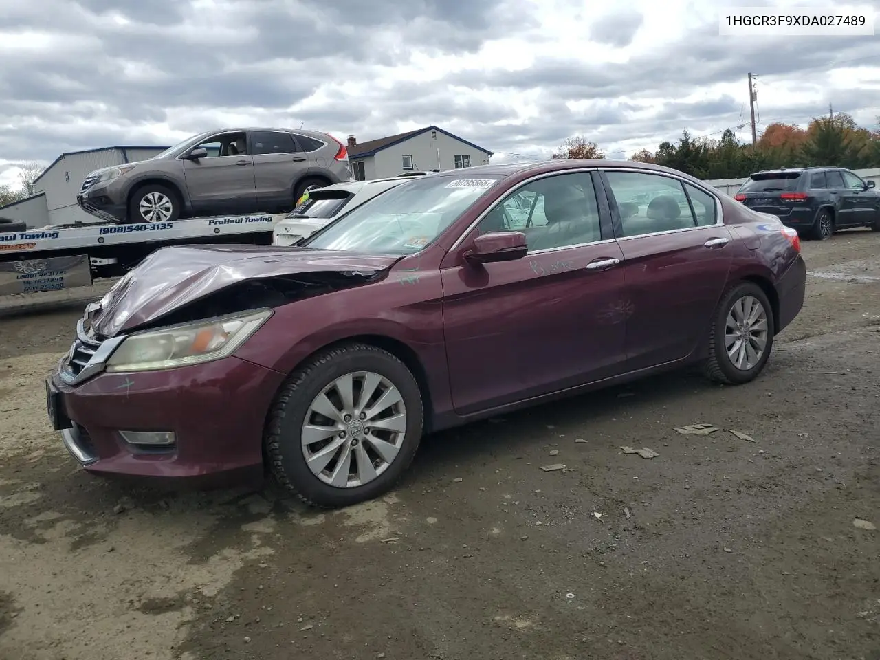 1HGCR3F9XDA027489 2013 Honda Accord Touring