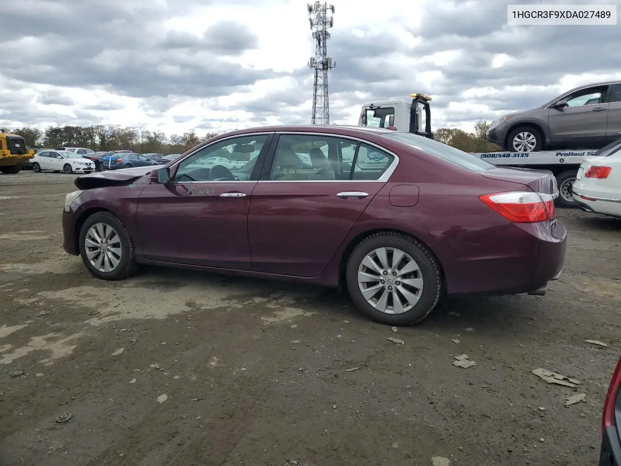 1HGCR3F9XDA027489 2013 Honda Accord Touring