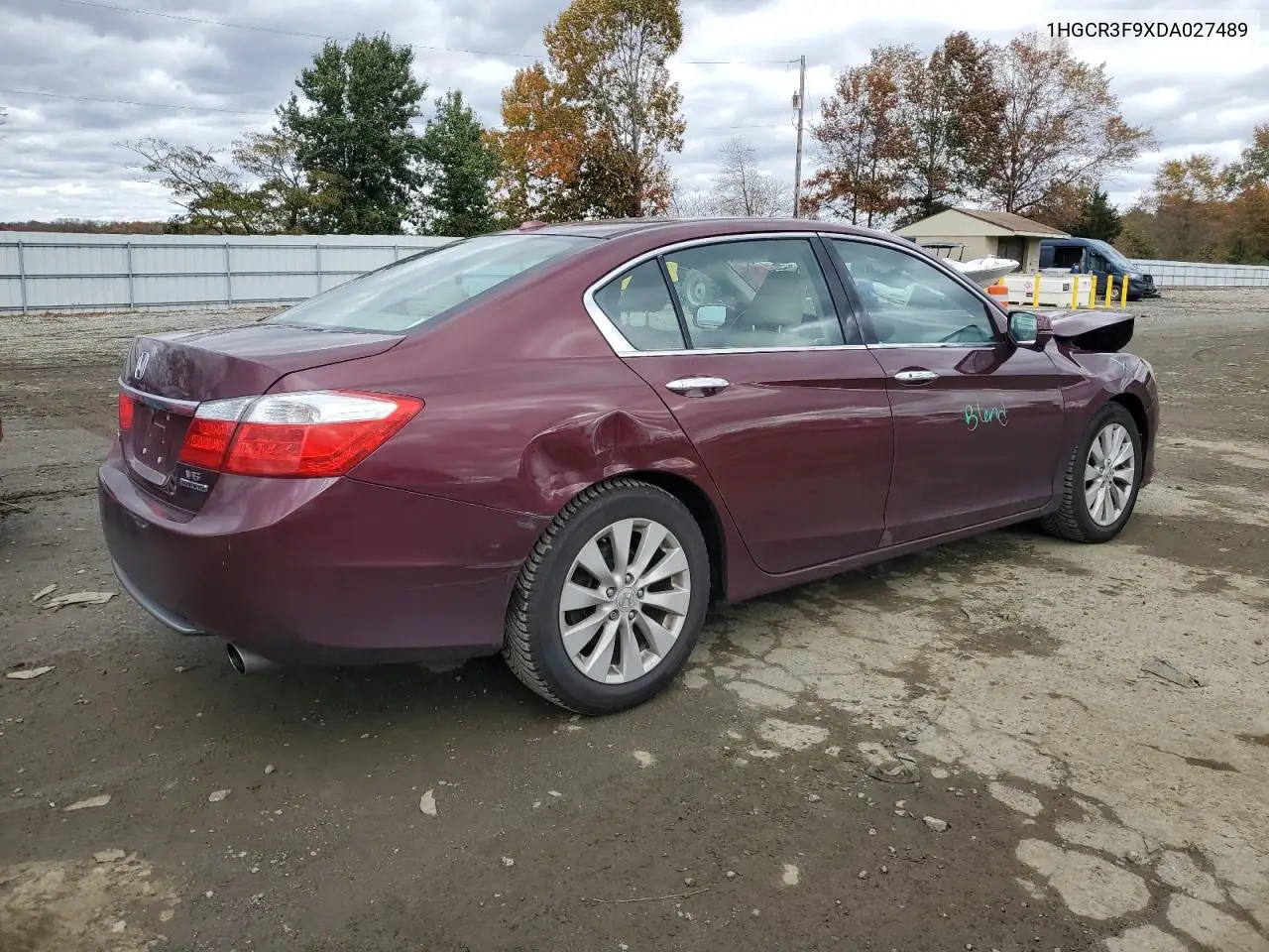 1HGCR3F9XDA027489 2013 Honda Accord Touring