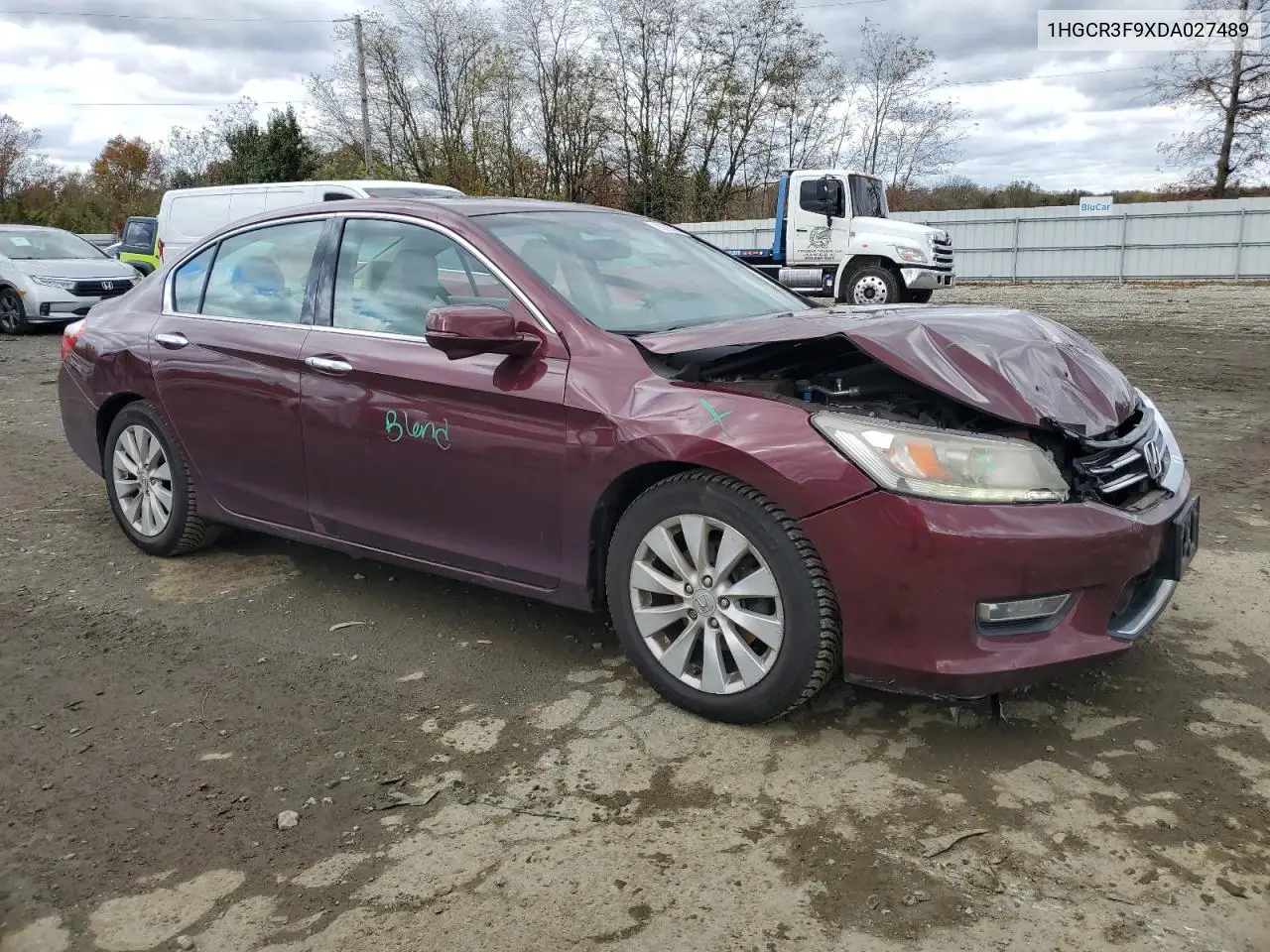 1HGCR3F9XDA027489 2013 Honda Accord Touring