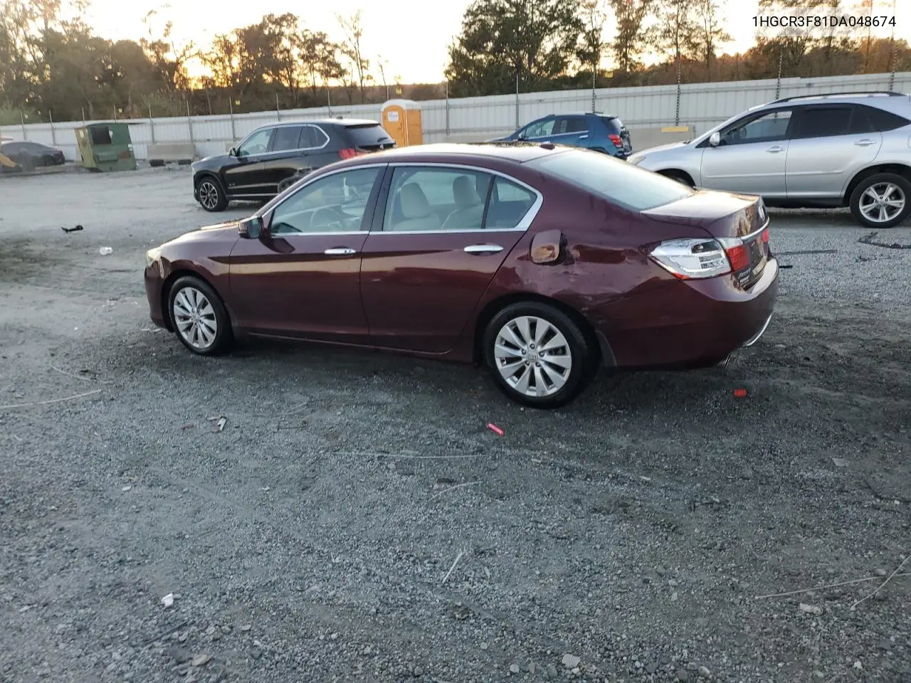 1HGCR3F81DA048674 2013 Honda Accord Exl