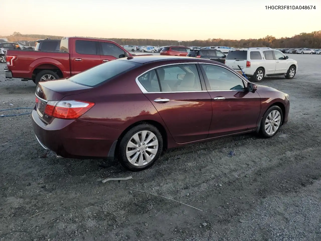 1HGCR3F81DA048674 2013 Honda Accord Exl