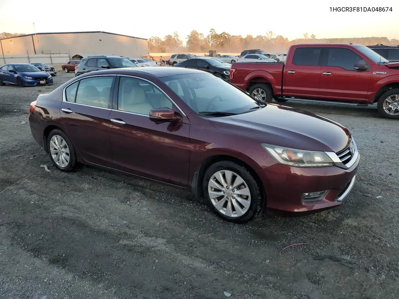 1HGCR3F81DA048674 2013 Honda Accord Exl