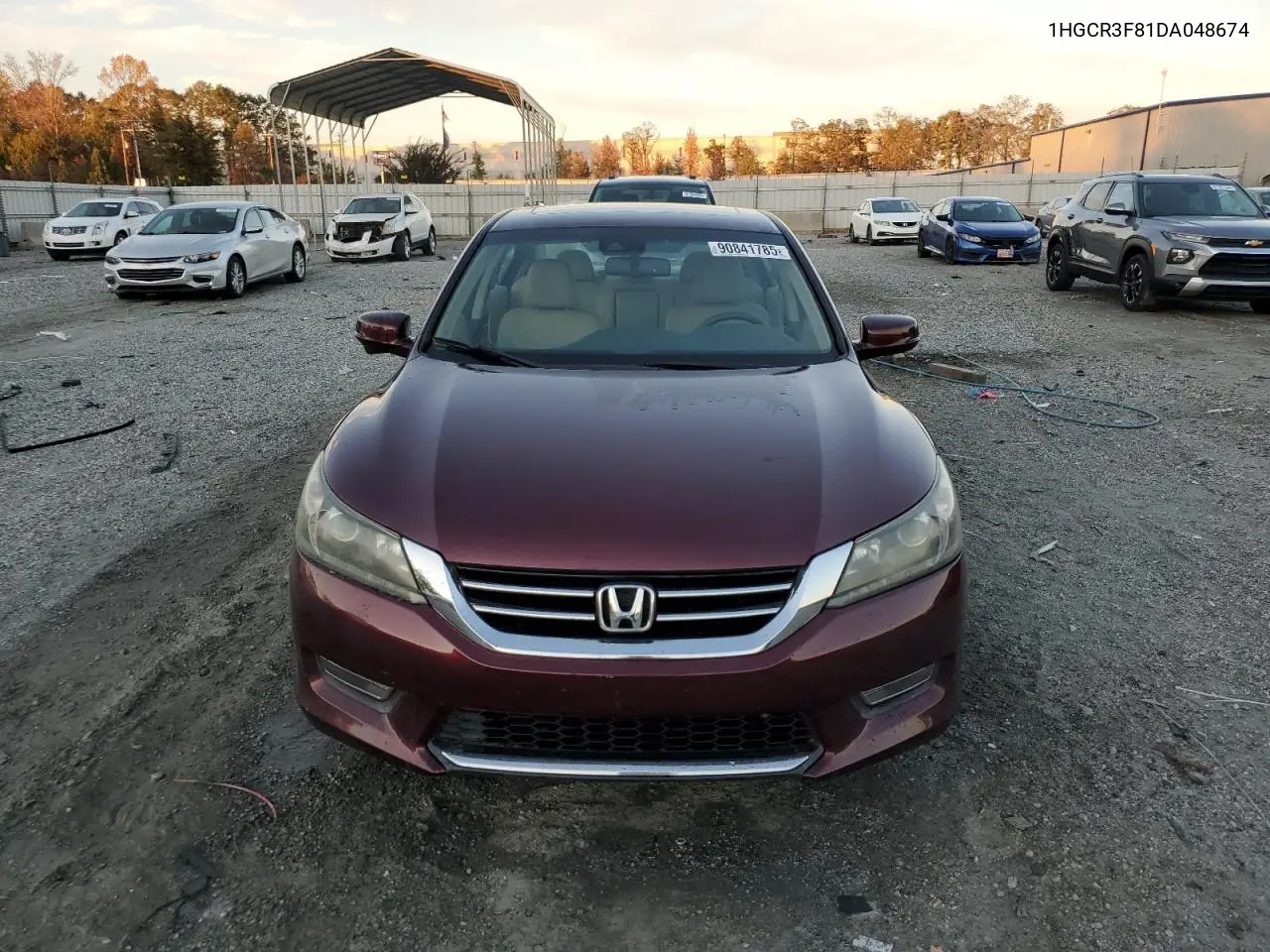 1HGCR3F81DA048674 2013 Honda Accord Exl