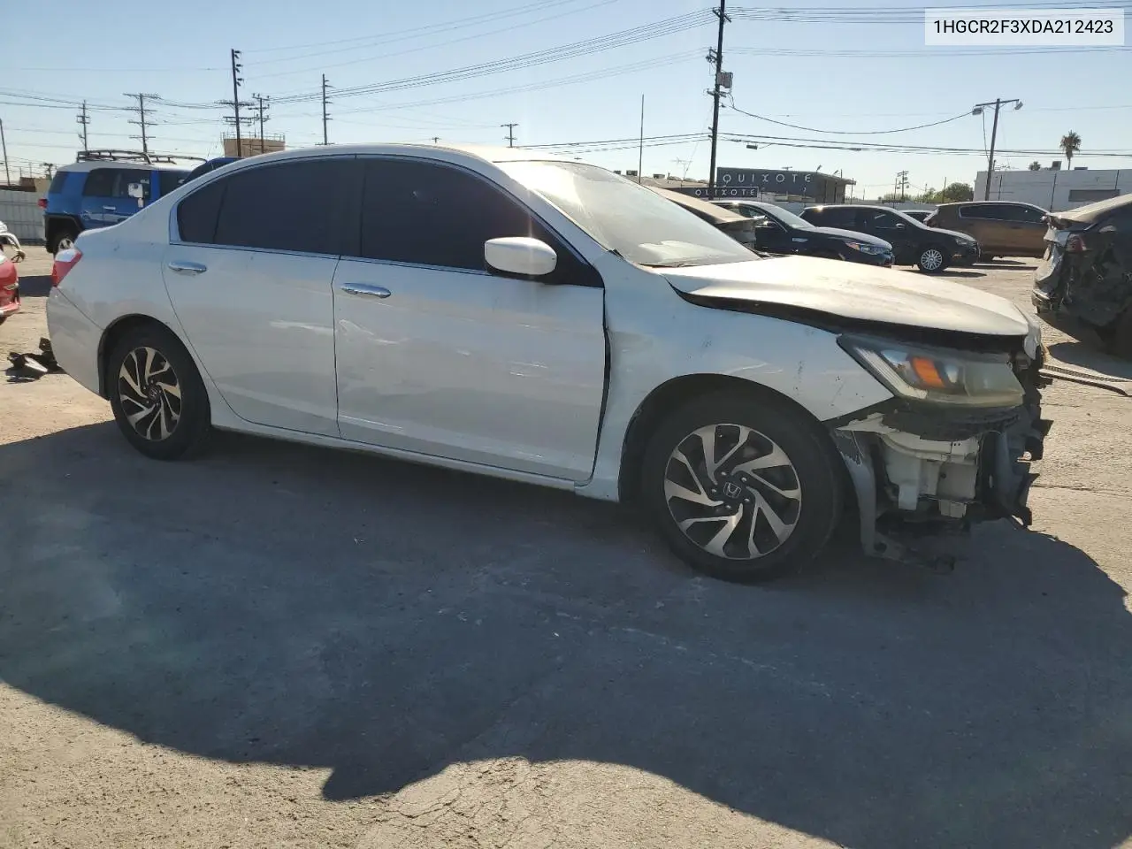 1HGCR2F3XDA212423 2013 Honda Accord Lx