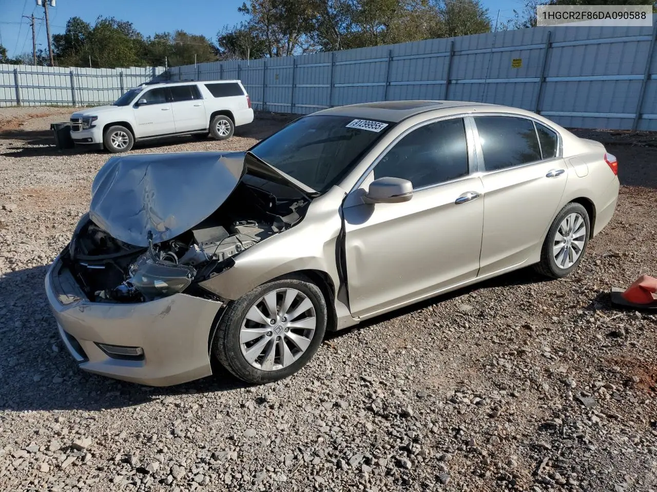 1HGCR2F86DA090588 2013 Honda Accord Exl