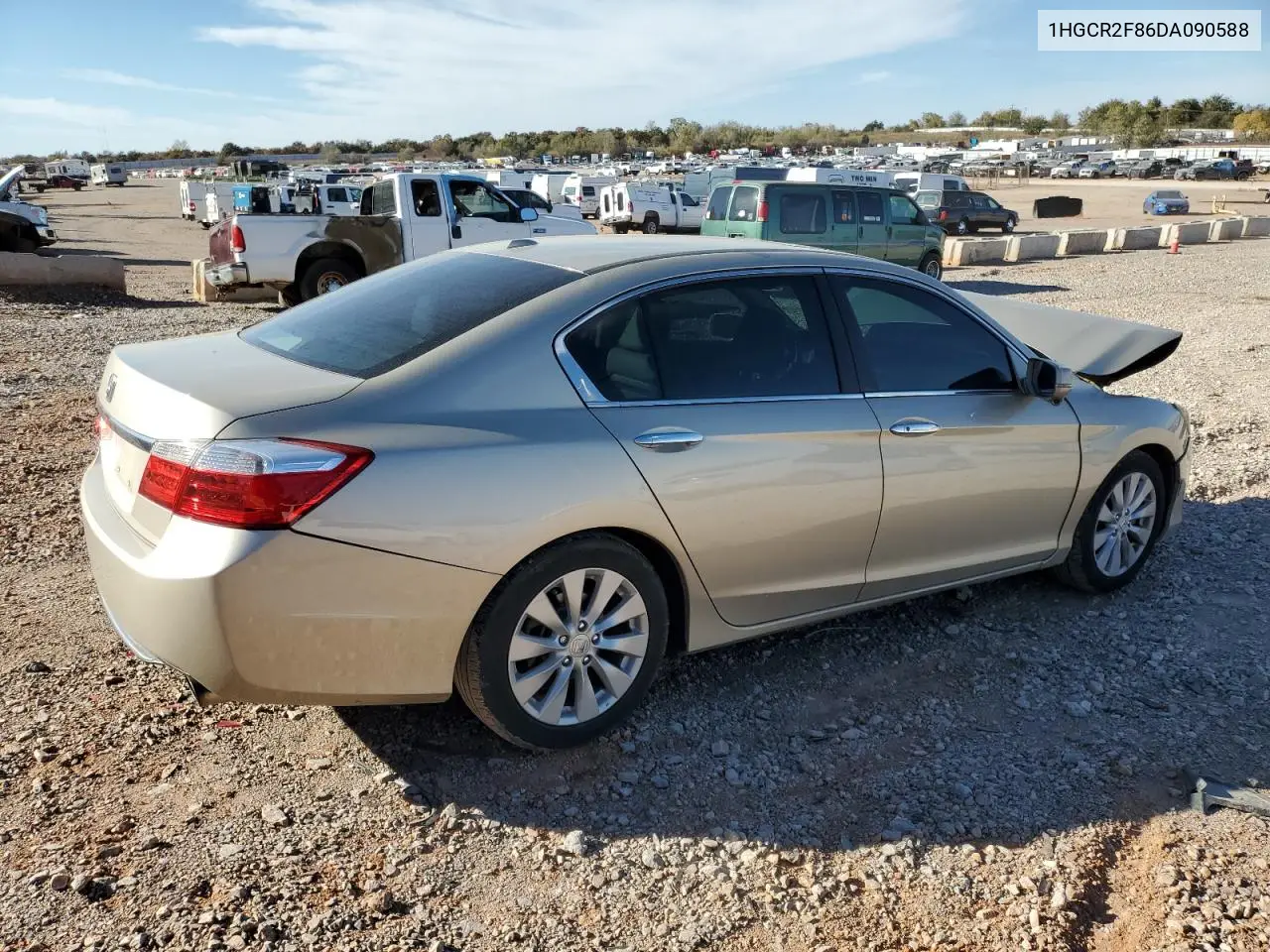 1HGCR2F86DA090588 2013 Honda Accord Exl