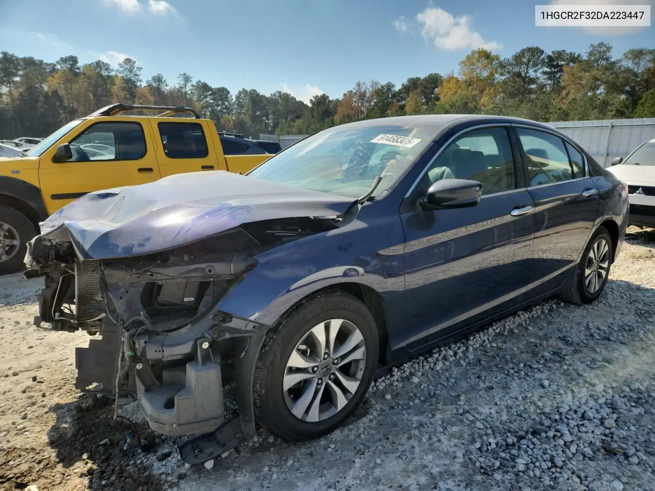 1HGCR2F32DA223447 2013 Honda Accord Lx