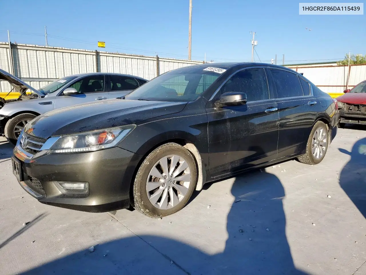 1HGCR2F86DA115439 2013 Honda Accord Exl
