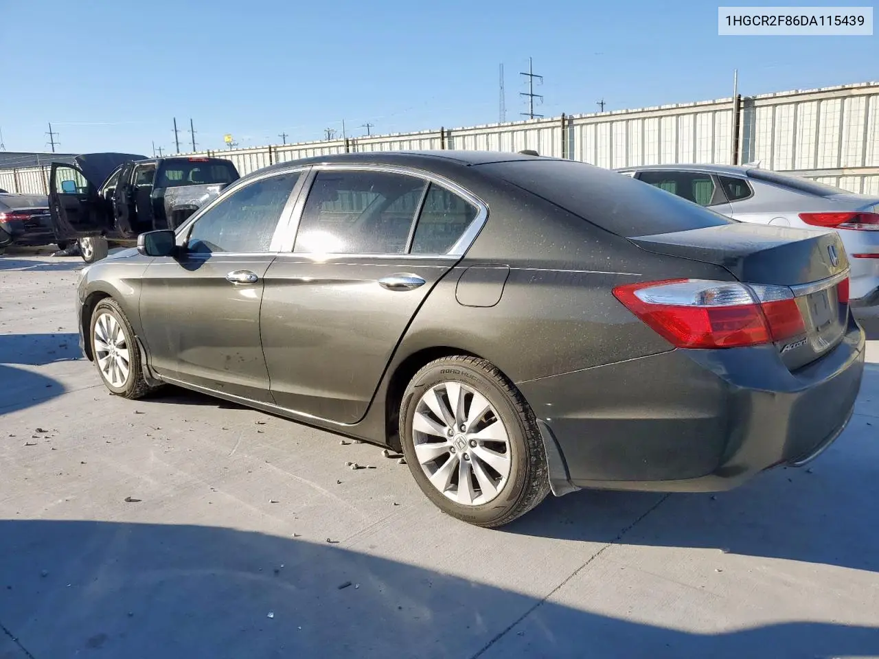1HGCR2F86DA115439 2013 Honda Accord Exl