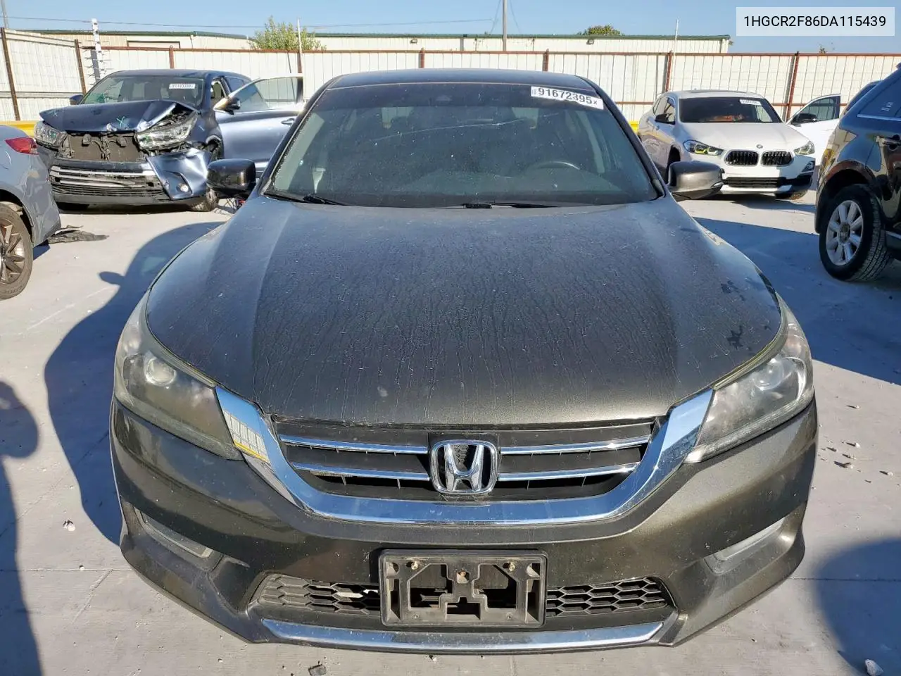 1HGCR2F86DA115439 2013 Honda Accord Exl
