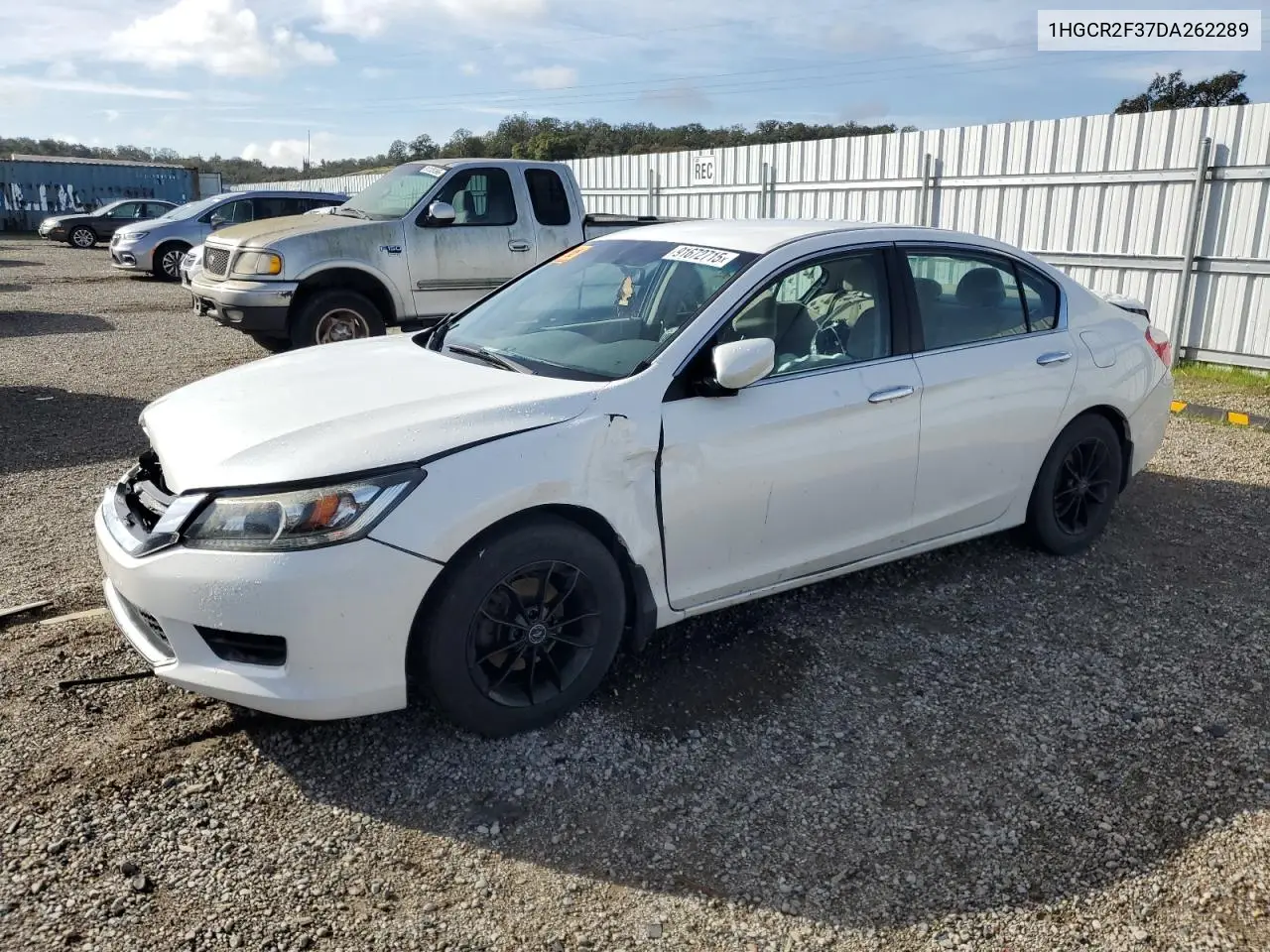 1HGCR2F37DA262289 2013 Honda Accord Lx