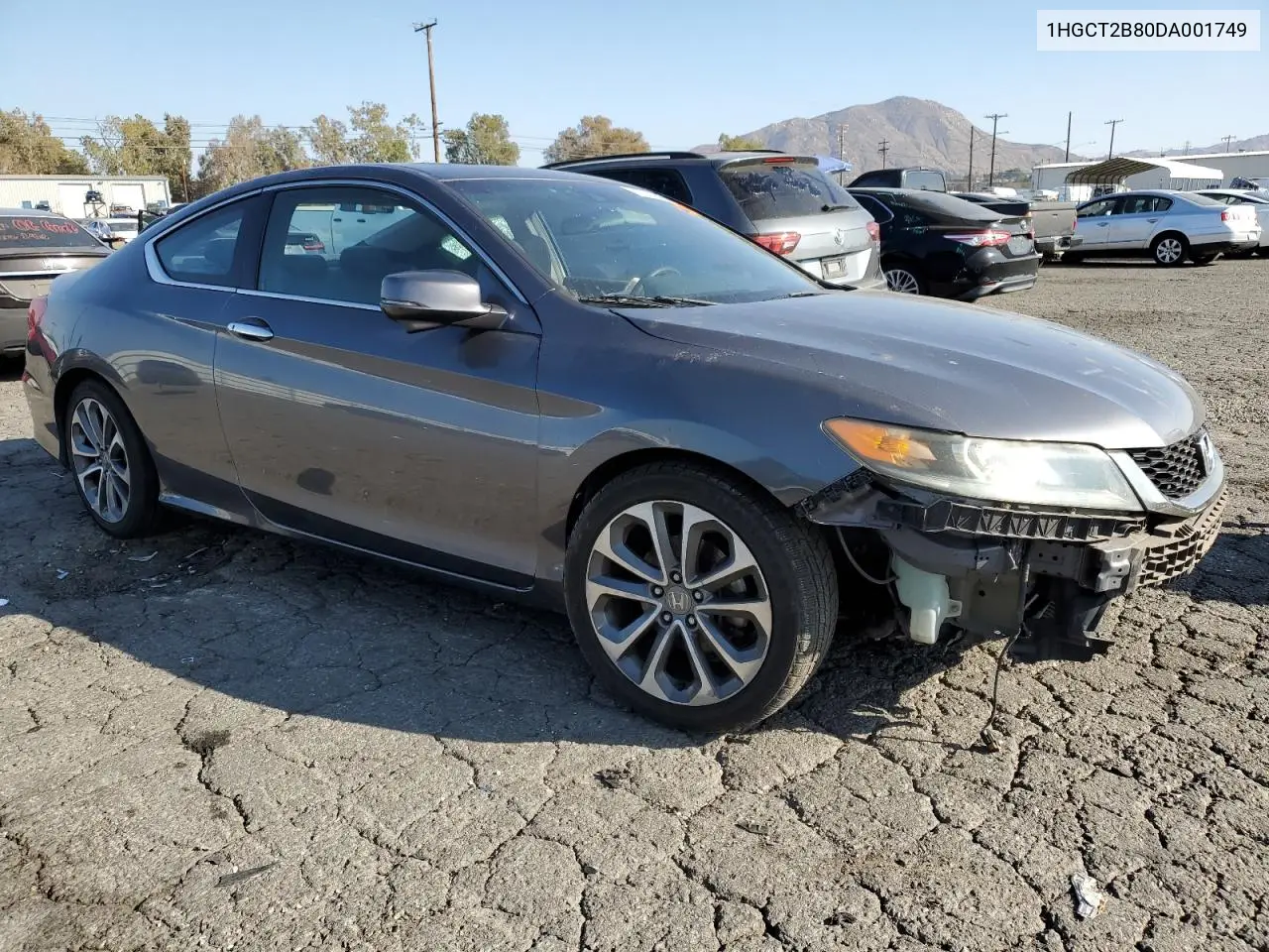 1HGCT2B80DA001749 2013 Honda Accord Exl