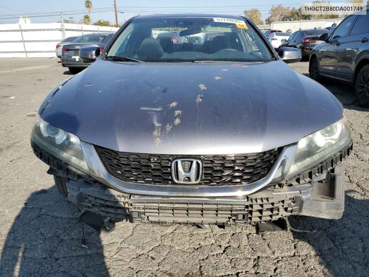 1HGCT2B80DA001749 2013 Honda Accord Exl