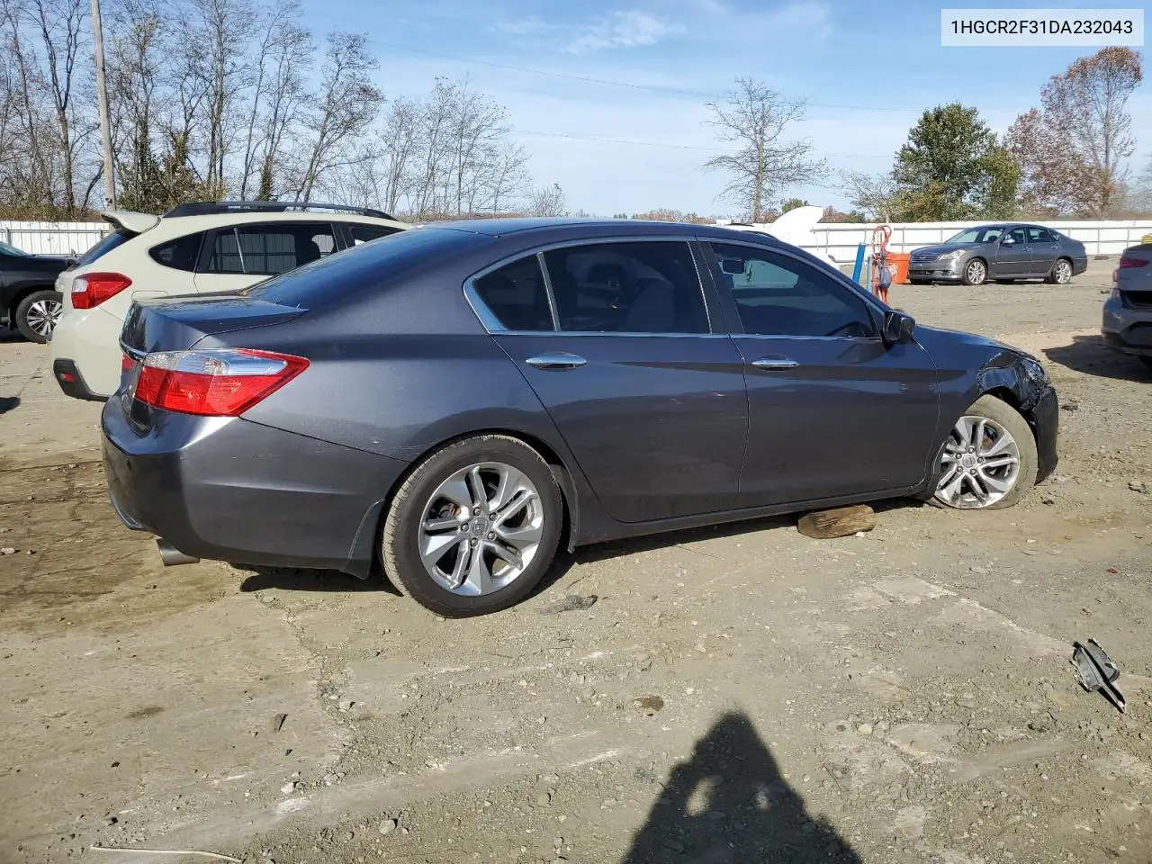 1HGCR2F31DA232043 2013 Honda Accord Lx