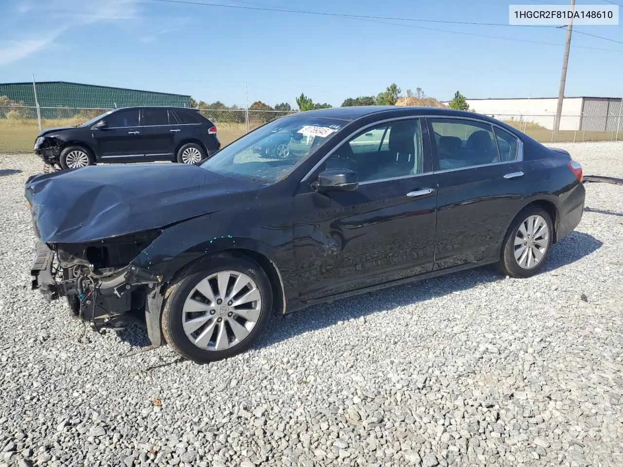 1HGCR2F81DA148610 2013 Honda Accord Exl