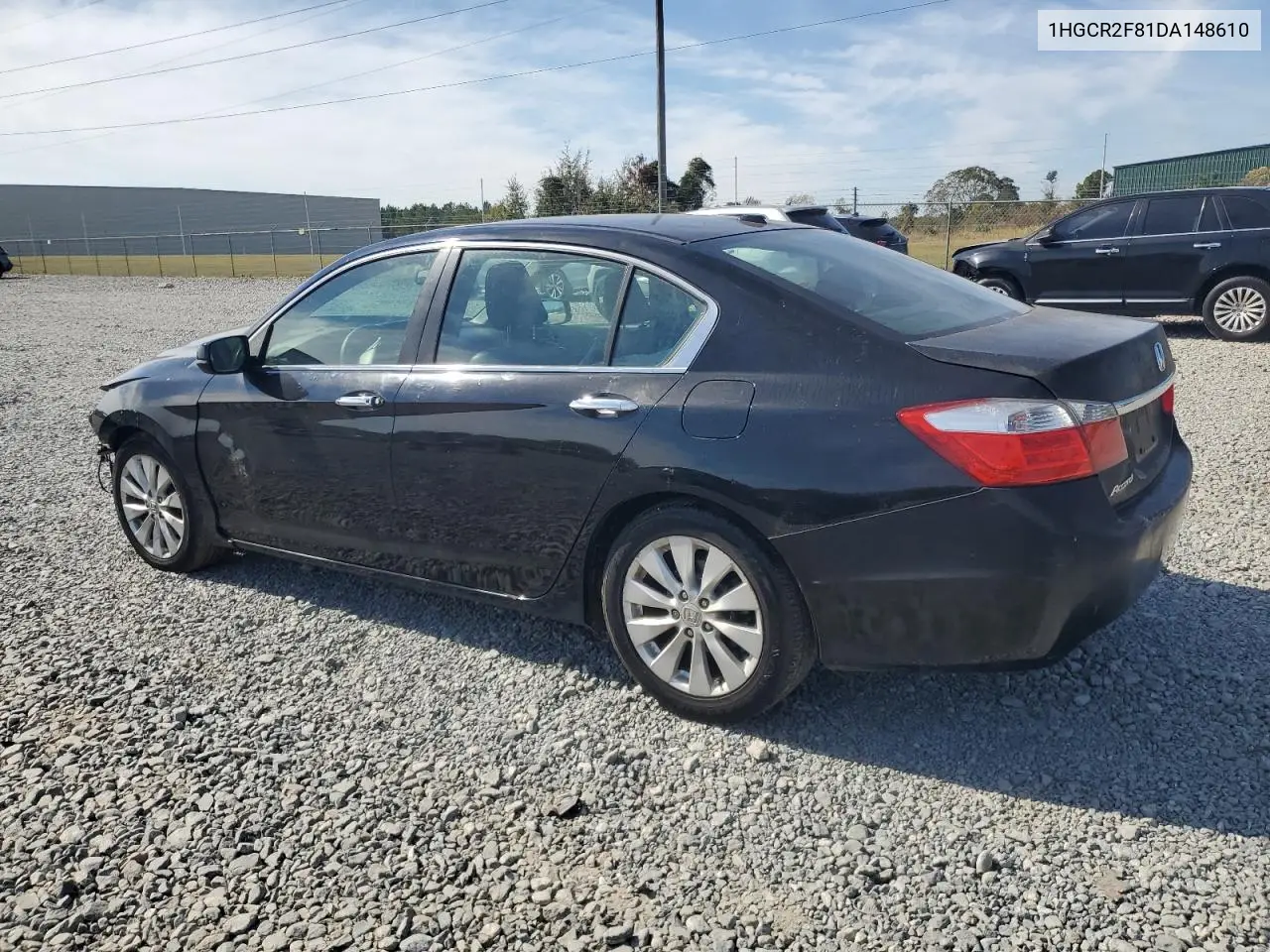 1HGCR2F81DA148610 2013 Honda Accord Exl