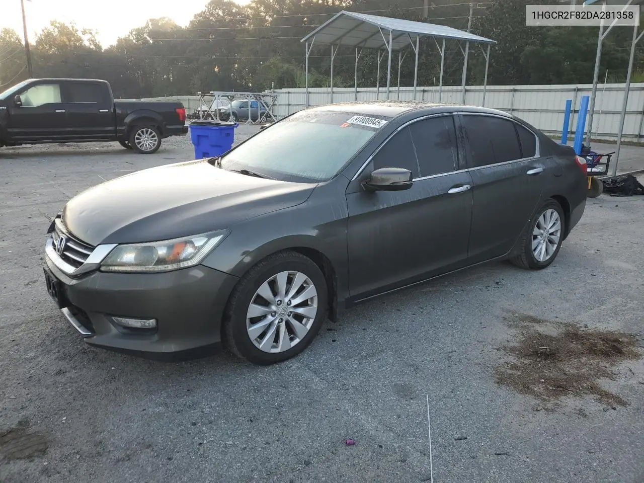 1HGCR2F82DA281358 2013 Honda Accord Exl