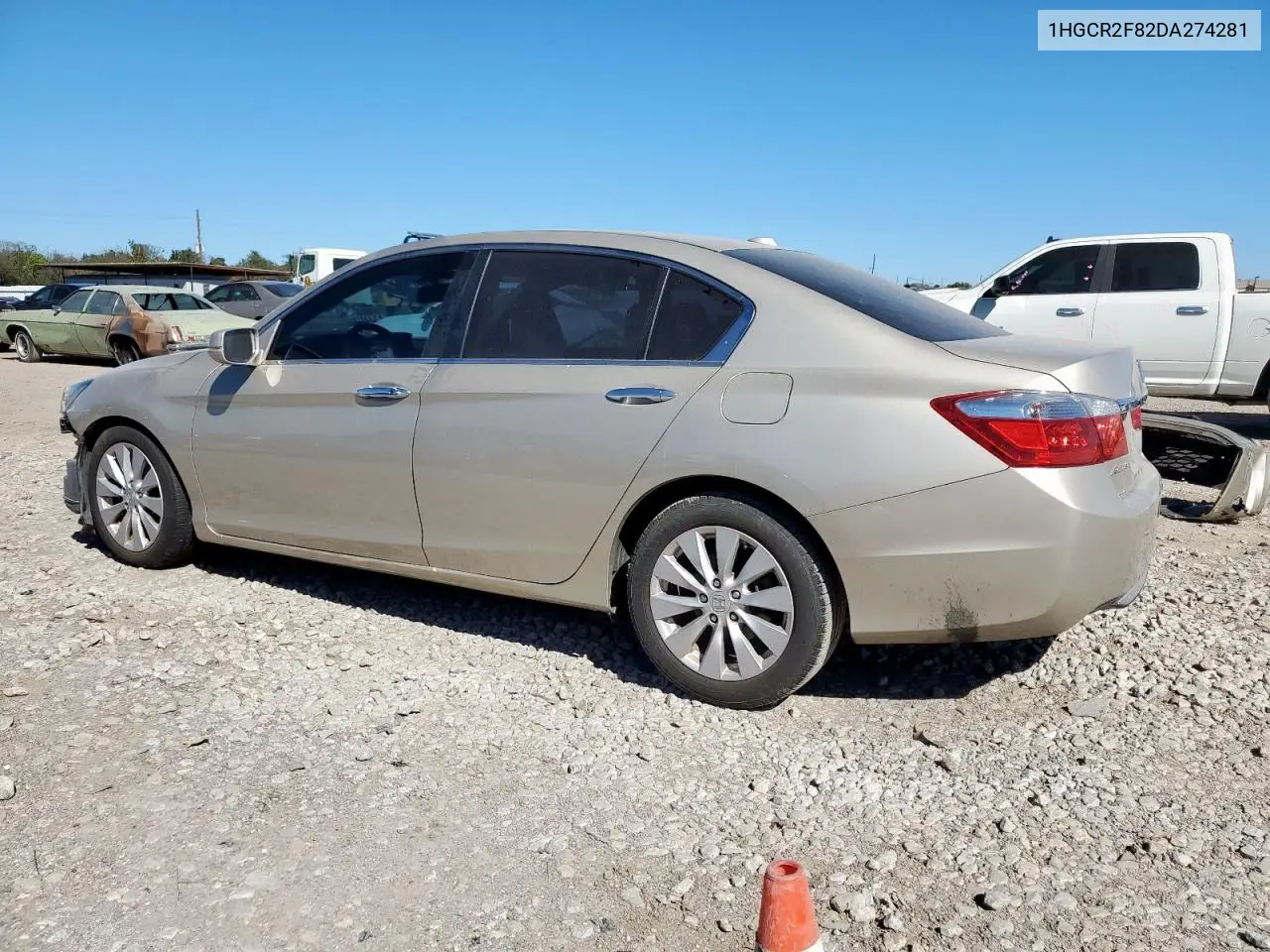1HGCR2F82DA274281 2013 Honda Accord Exl