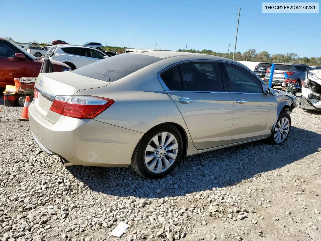 1HGCR2F82DA274281 2013 Honda Accord Exl