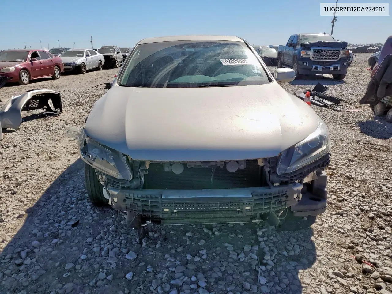 1HGCR2F82DA274281 2013 Honda Accord Exl