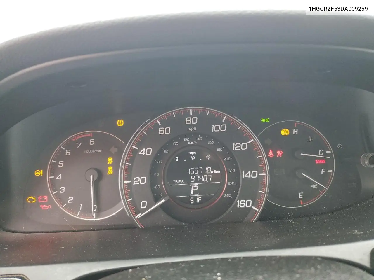 1HGCR2F53DA009259 2013 Honda Accord Sport