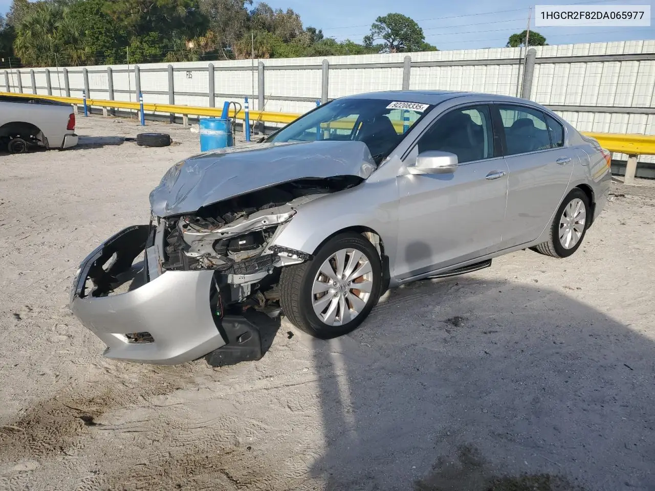 1HGCR2F82DA065977 2013 Honda Accord Exl
